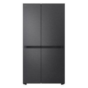 LG 658L Black Side-by-Side Fridge
