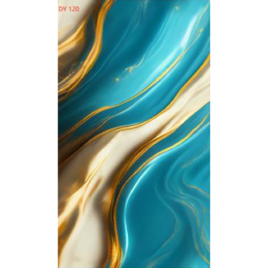 UV Panel- Bling Aqua 3D 2.7Mx 1.220