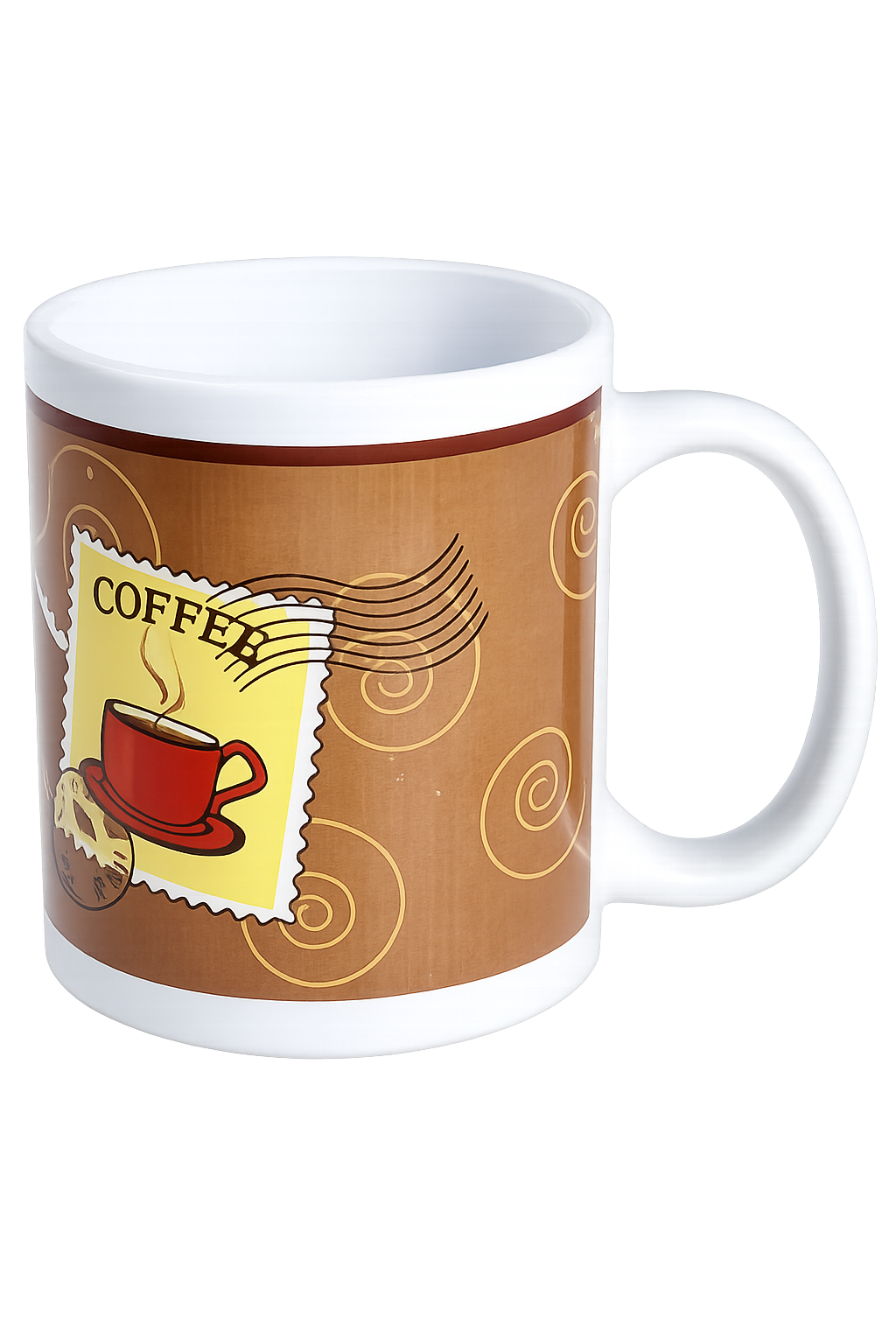 Mug 11oz Porcelain Glaze Coffee Cream