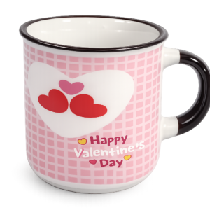 Mug Fine Bone China Hearts Asst Design