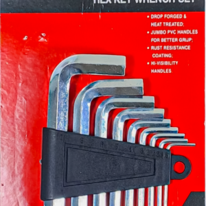 Hex Key Set 9 Piece Carded