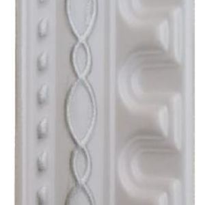 Cornice T-serie T19ws Wht Silv (2m)(4's) - F02394