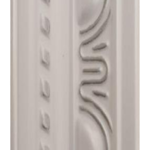 Cornice T-serie T18ws Wht Silv (2m)(4's) - F02395