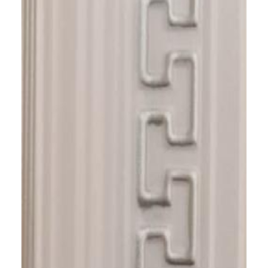 Cornice T-serie T17ws Wht Silv (2m)(4's) - F02396
