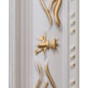 Cornice T-serie T24wg Wht Gold (2m)(4's) - F02397