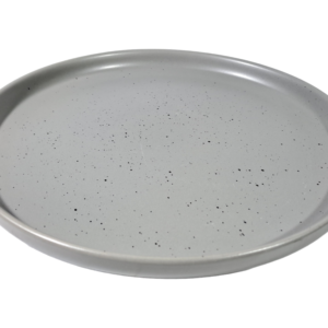 Plate 10.25"double Base Assort Colors - F02419