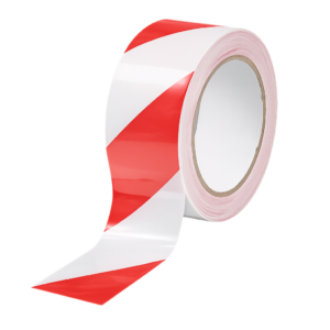 Tape Danger Barrier 75mmx100mt Red/wht - F02495