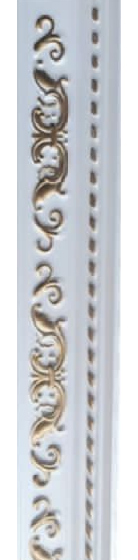 Cornice T-serie 14wg Wht Gold (2m)(4s) - F02769