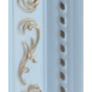 Cornice T-serie 15wg Wht Gold (2m)(4s) - F02774