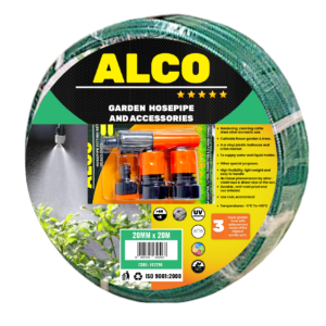 Hose Pipe 20mm X 20m + Fitting - F03296