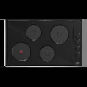 Defy 90cm Gemini Solid Hob Black - DHD416 - HH-DEF-DHD416