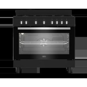 Defy 90cm Multifunction Gas/Electric Range Cooker Black - DGS90GEB - HH-DEF-DGS90GEB