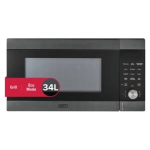 Defy 34L Digital Grill Microwave Black - DMO134 - HH-DEF-DMO134