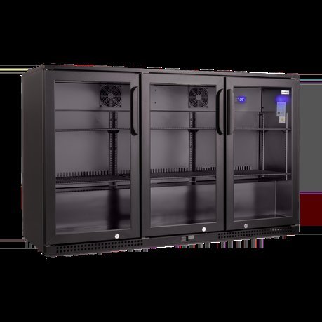 SnoMaster 300L Under-Counter Sliding Door Beverage Cooler - HH-SNO-300LUnderCounterS