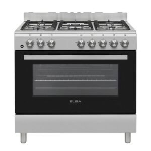 Elba 90cm Stainless Steel 4 Burner Gas Stove - 04/96CL727NR - HH-ELB-04-96CL727NR