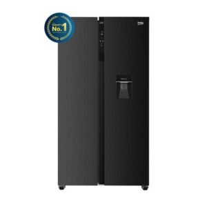 Beko 90cm 512L Side By Side Dark Inox - GNO5321 - HH-BEK-GNO5321