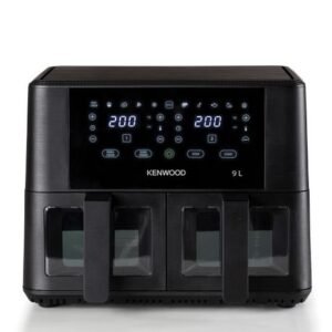 Kenwood Dual Air Fryer 9L with Windows HF936.009BK - HH-KEN-HF936.009BK