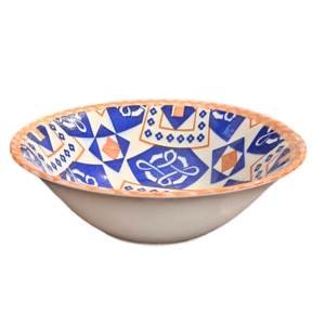 Bowl 6'' Round Decal Porc 816-1