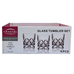 Tumbler Set 6 Piece G/box 720080f Cry564