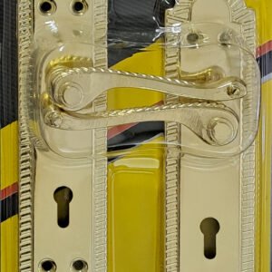 Lockset Alco Georgian Sabs Brass 8" - F01916