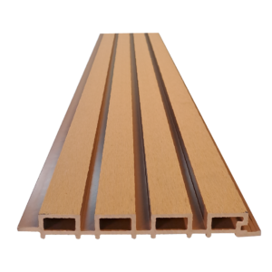 Wpc Outdoor Wall Panel Light Teak - F02858