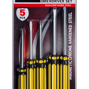 Screwdriver 5pc Carded Econo - F03016