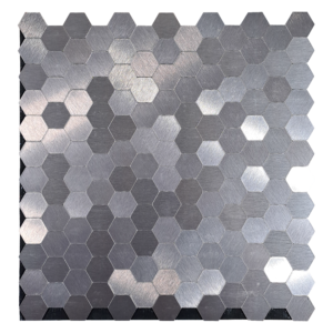 Mosaic Stick On Honeycomb Sml Rose Gold - F03190