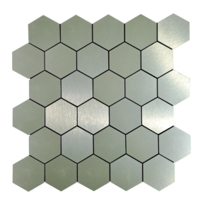 Mosaic Stick On Honeycomb Gold - F03192