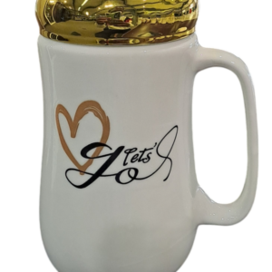 Mug Fancy With Mirror Lid - F03248