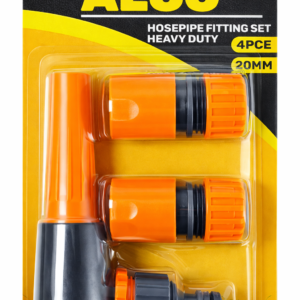 Hose Pipe 4pc Fitting Set 12mm H/duty - F03303