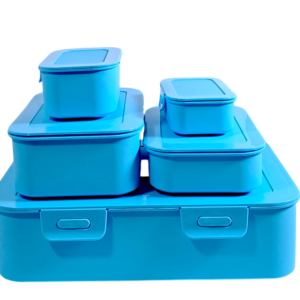 Lunch Box 5pc Set Asst Color - F03391