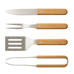 Braai Utility Set 4pcs Ch305 Cnt - F03886