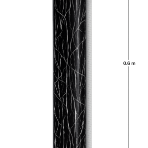 Pvc Roll Self Stick Majestic Nero 1.2x3m - F03906