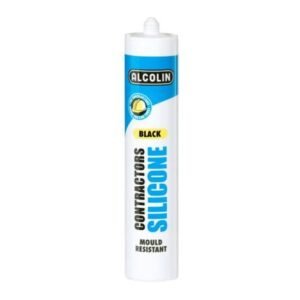 Silicone Sealant Alco Black 300ml - F02526