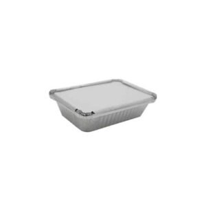 Foil Container 52.5x32.8cm 2set+pl Lid - F02789