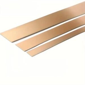 Edging Roll S/steel 2cmx5m Gold - F03064