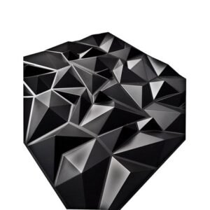 Wall Panel Circle Black 50x50cm - F03562