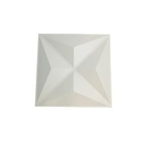 Wall Panel White Wood 50x50cm - F03563