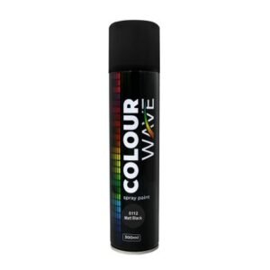 Spray Paint 300ml Matt Black Tyson - F03645