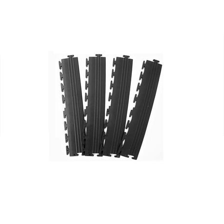 Edging U Profile Black 2cmx3m - F03895