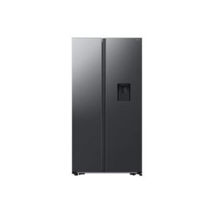 Samsung 60W Black Side By Side Food Showcase Bespoke Fridge