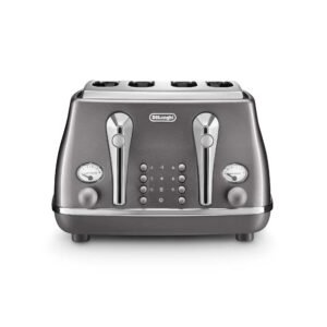 DeLonghi Avvolta 4 Slice Toaster - Ivory Galaxy — Appliances at Happy Harvesting