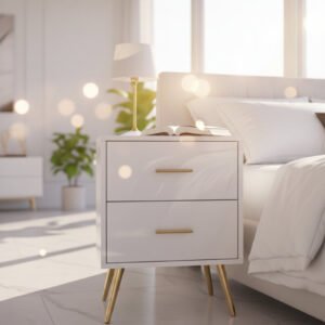 Gold Cup Stand With Black Trio Legs — Decor at Happy Harvesting