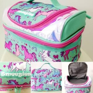 Smeegies Insulated Unicorn Lunch Bag — Turquoise