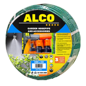 Garden Hosepipe 12mm X 20m + Fitting