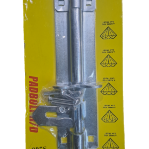 Padbolt Carded Galv + Screws 200mm