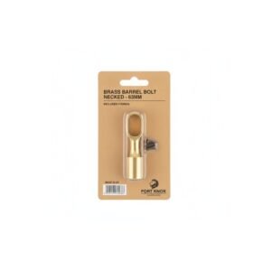 Brass Barrel Bolt Necked - 63Mm Blister