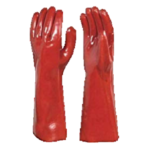 Alco PVC Gloves Red 14-Inch