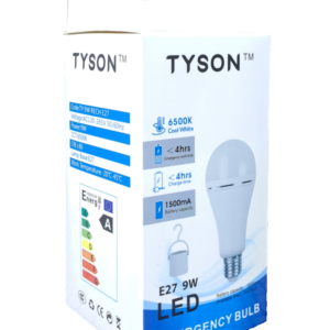 Tyson Emergency LED Bulb E27 9W