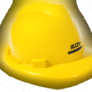 Alco Helmet Workers Yellow Heavy Duty